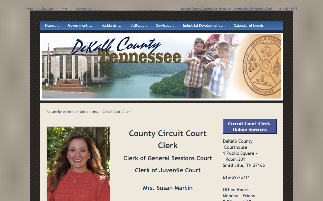 DeKalb County criminal court records information from the DeKalb County Circuit Court Clerk
