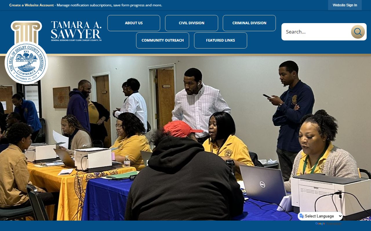 Memphis Criminal Court Records public records request route