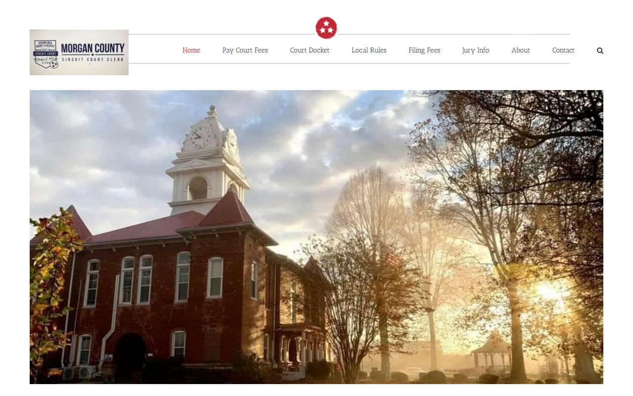 Morgan County criminal court records context from the Morgan County court website